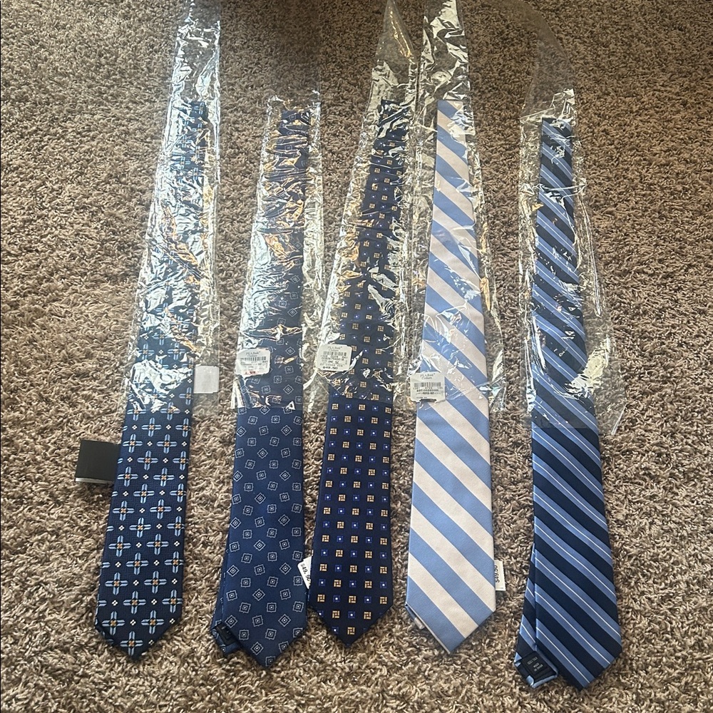 Jos. A. Bank Men's Ties - New - 5 Bundle